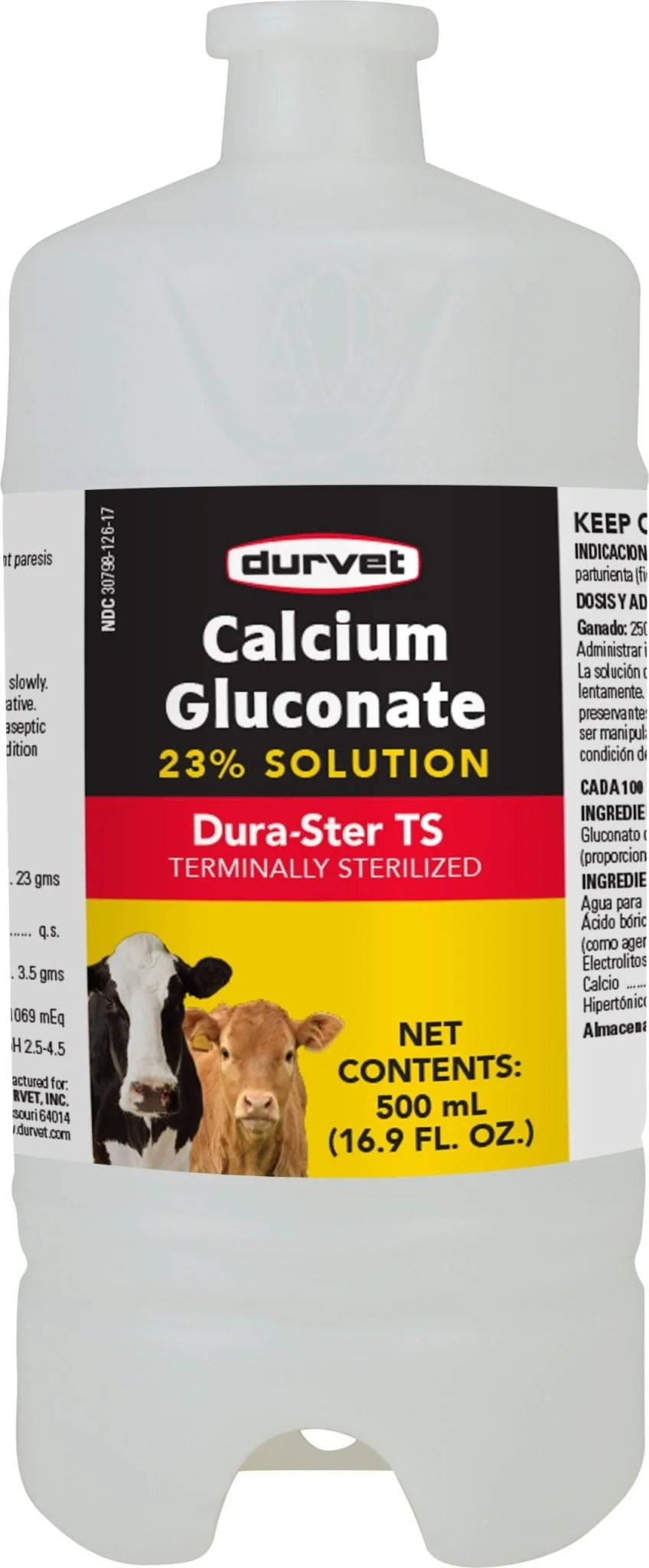Calcium Gluconate 23%, 500 ml - Pet's Shop