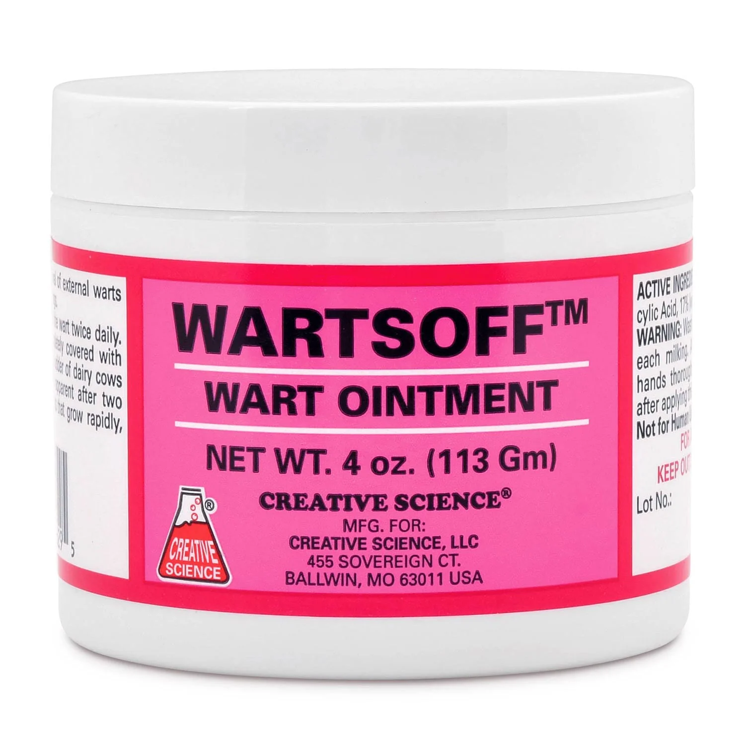 WARTSOFF Veterinary Wart Ointment, 4 oz - Pet's Shop