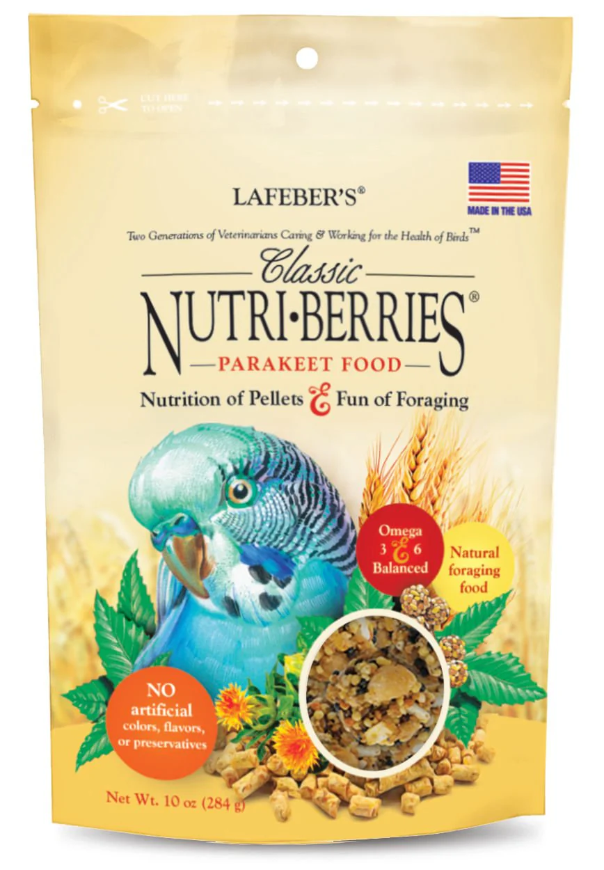 Lafeber Classic Parakeet Nutri-Berries, 10 oz bag - Pet's Shop