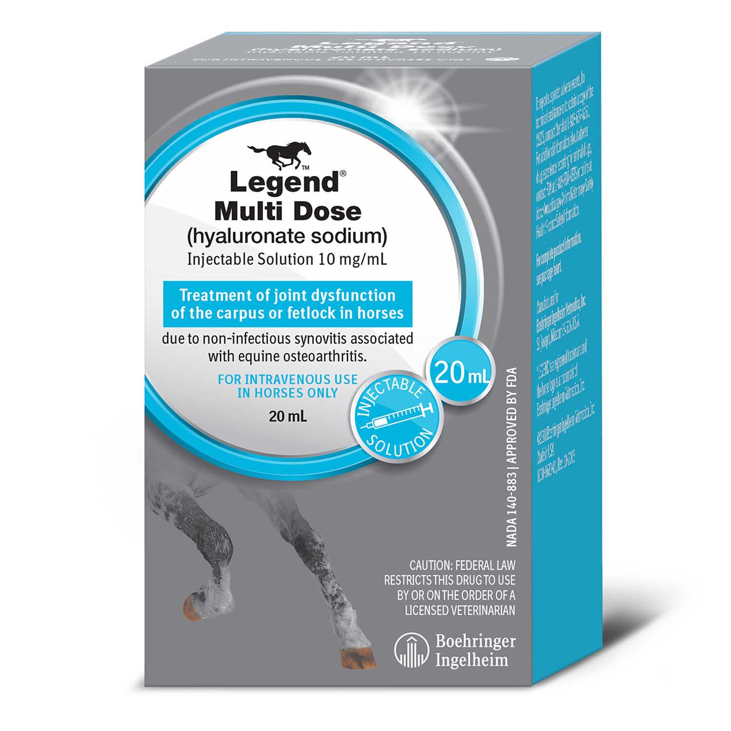 Legend (hyaluronate sodium) Injectable Solution for Horses - Pet's Shop