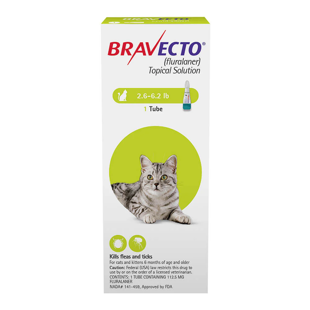 Rx BRAVECTO Topical, Feline - Pet's Shop