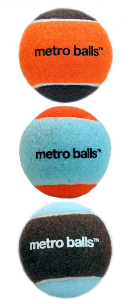 Mini Metro Balls, 3 pk - Pet's Shop
