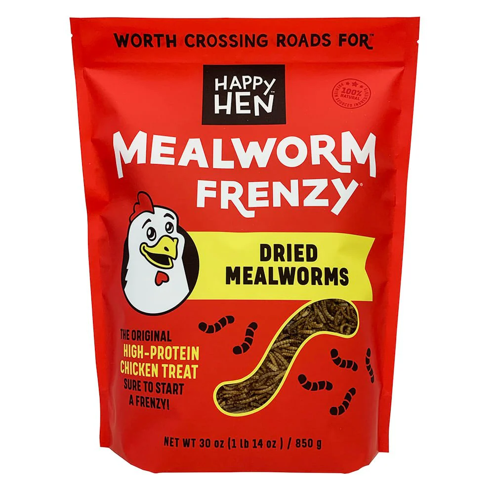 Happy Hen Treats MealWorm Frenzy for Chickens - Pet's Shop