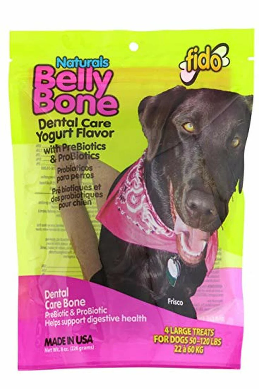 Fido Belly Bones Naturals Dental Care Treats - Pet's Shop