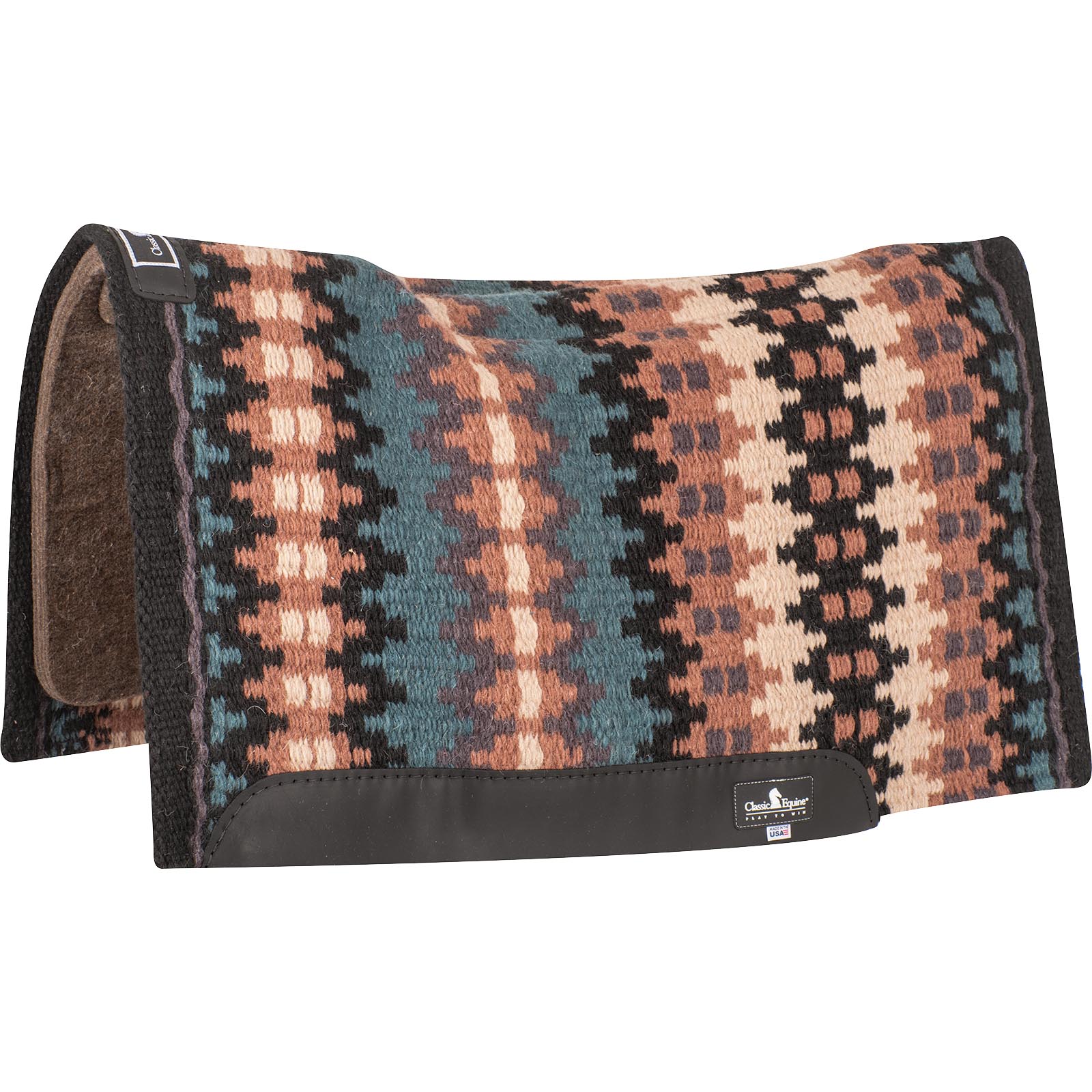 Classic Equine Contour Wool Top Alpaca Saddle Pad - Pet's Shop
