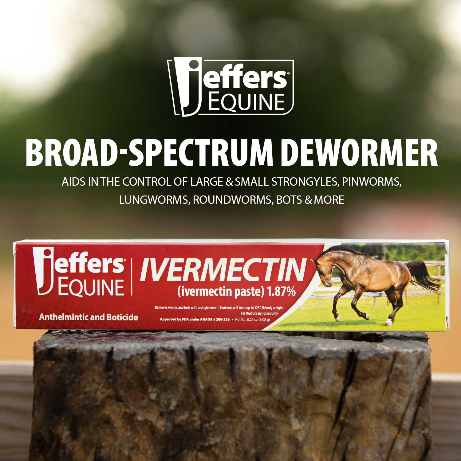 Ivermectin Horse Dewormer Gel - Pet's Shop
