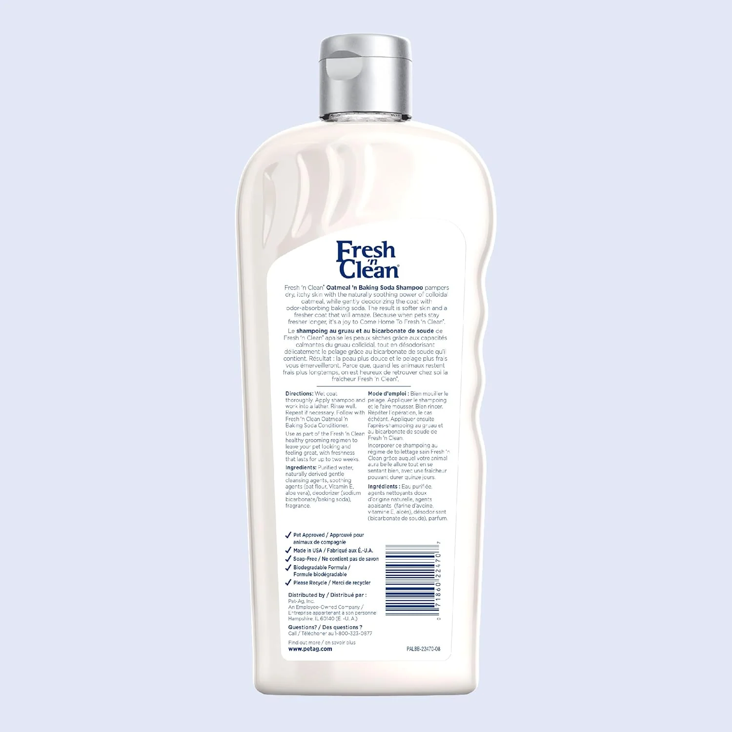 Fresh 'n Clean Oatmeal 'n Baking Soda Dog Shampoo - Pet's Shop
