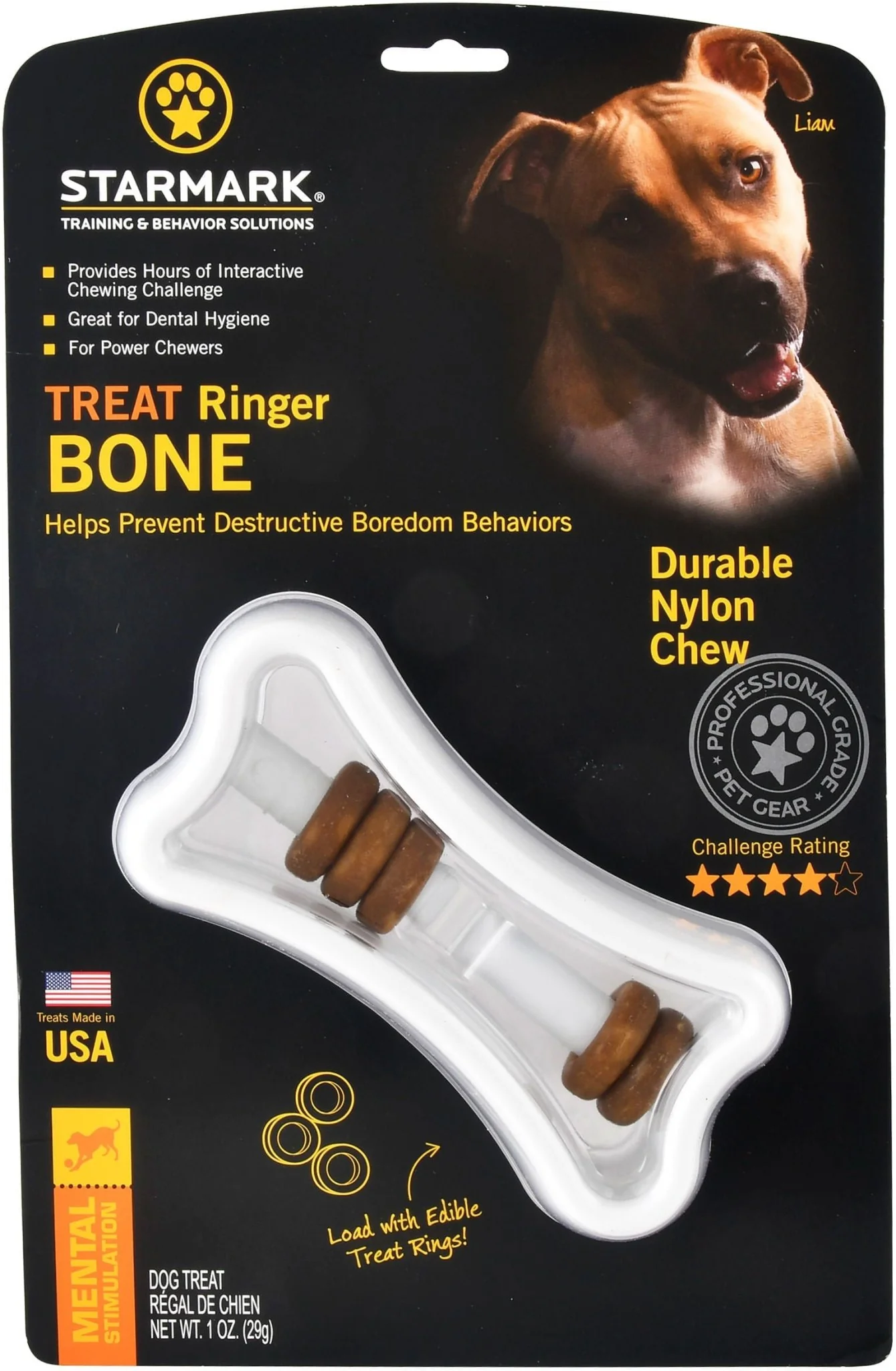 Starmark Treat Ringer, Bone - Pet's Shop