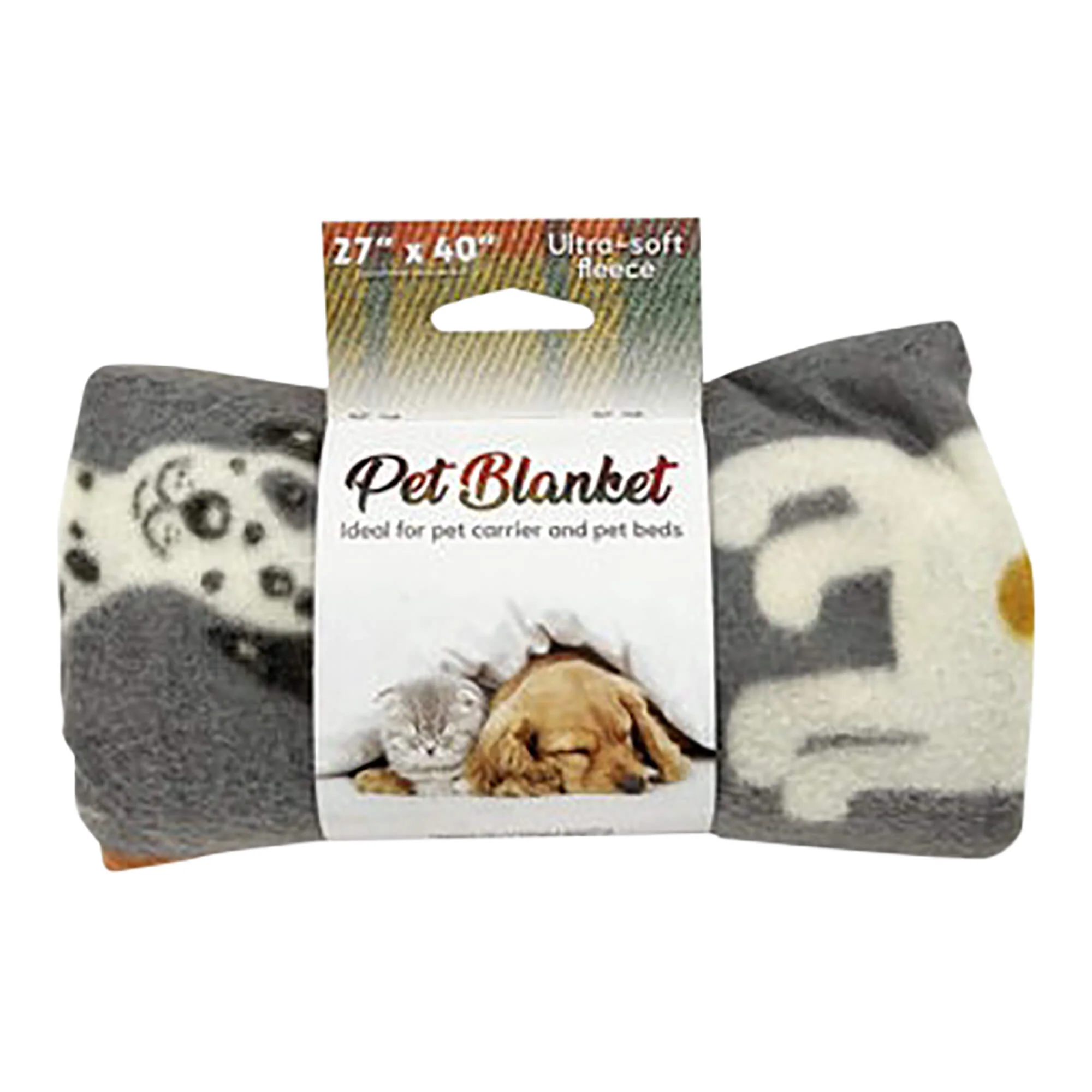 Cozy Pet Blanket, Assorted Patterned, 27