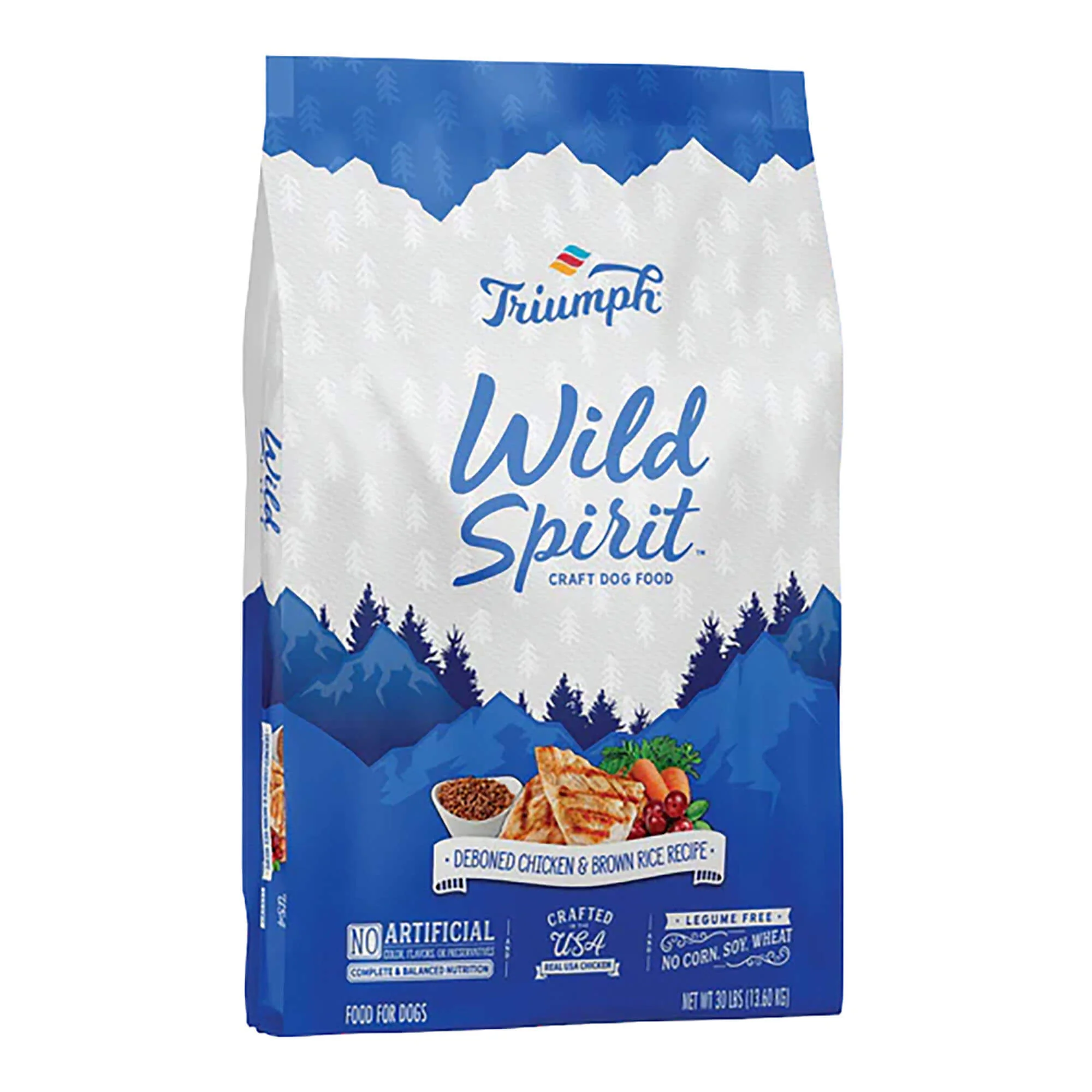 Triumph Dog Food Deboned Recipe, 30 lb - Pet's Shop