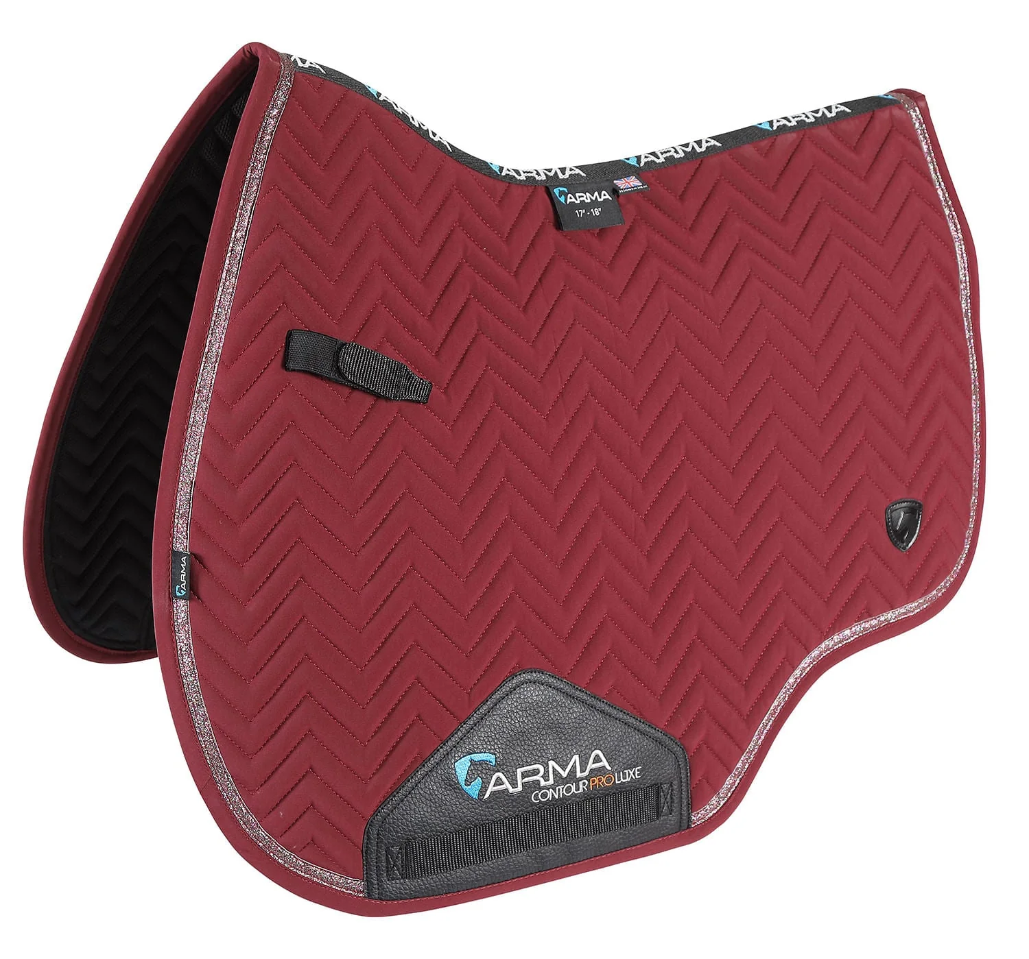Arma Glitter Trim Saddle Pad - Pet's Shop