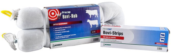 Prozap Bovi-Rub Cattle Backrubber & Bovi-Strips - Pet's Shop