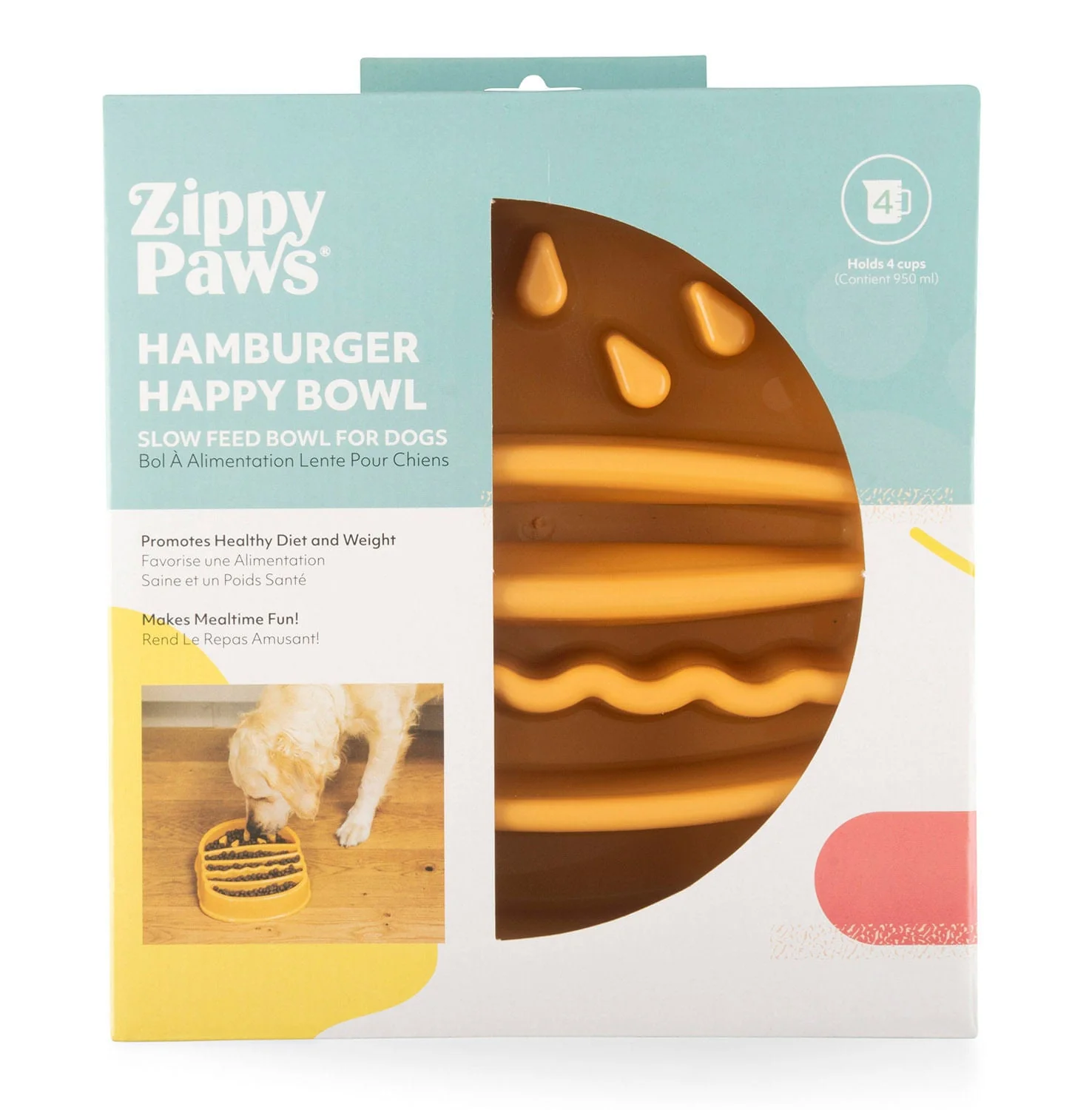 ZippyPaws Happy Bowl - Pet's Shop