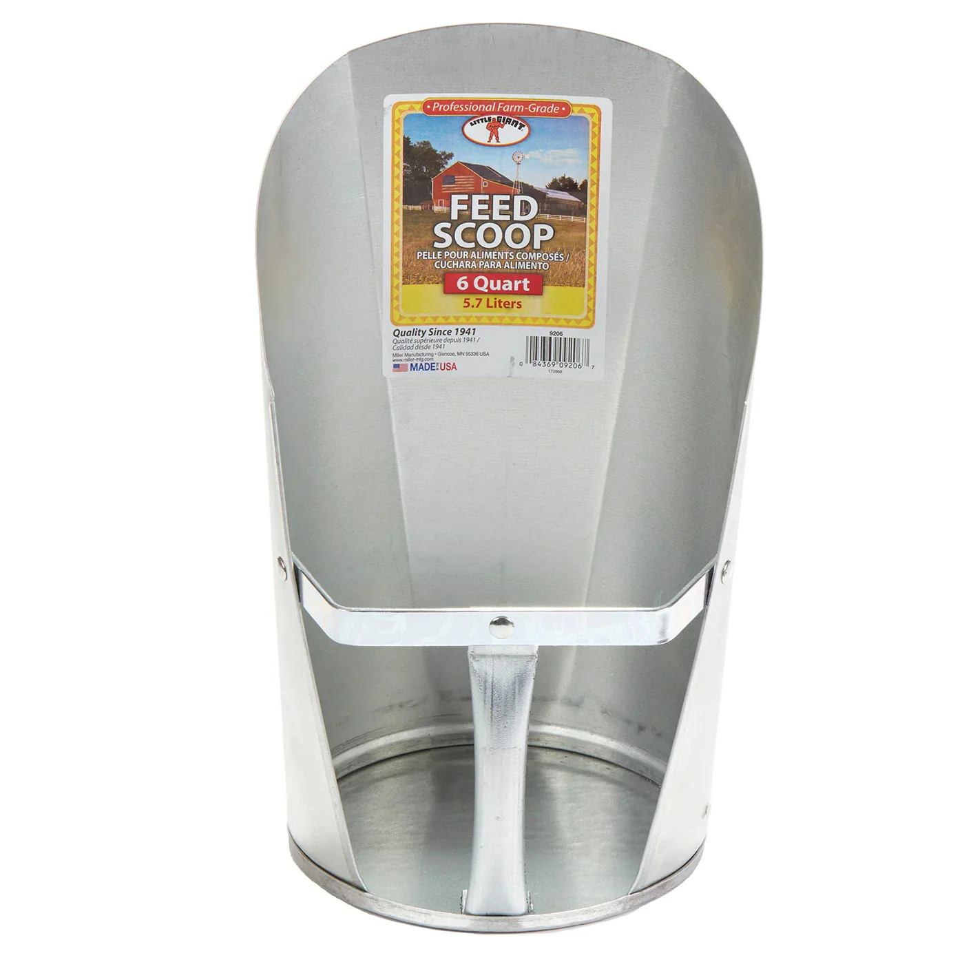 Galvanized Feed Scoops - Pet's Shop