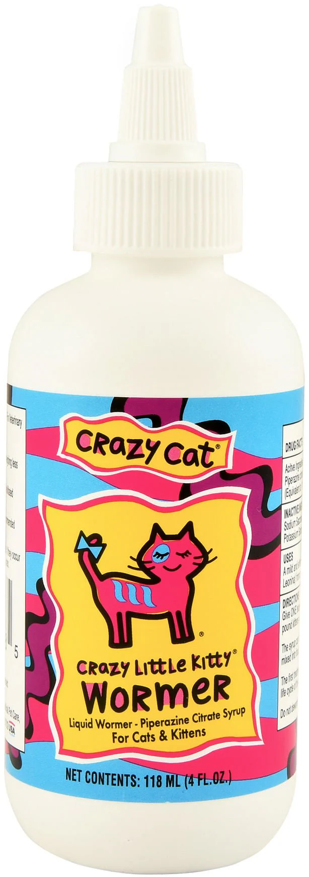Crazy Little Kitty Wormer, 4 oz - Pet's Shop