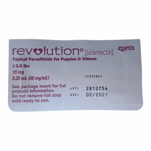 Revolution (selamectin) for Puppies & Kittens (0-5lbs) - Pet's Shop