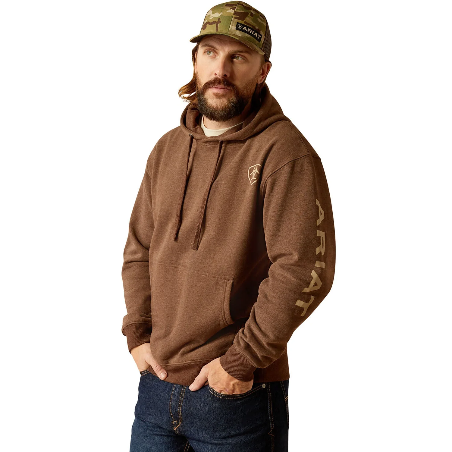Ariat Men's Logo Hoodie - Pet's Shop