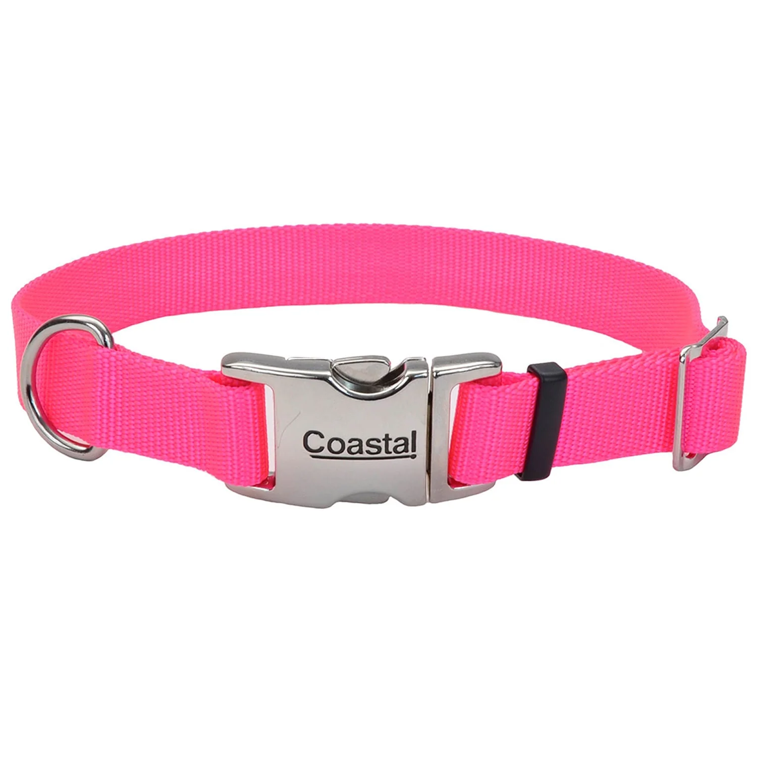 Coastal Adjustable Dog Collar with Metal Buckle - Pet's Shop