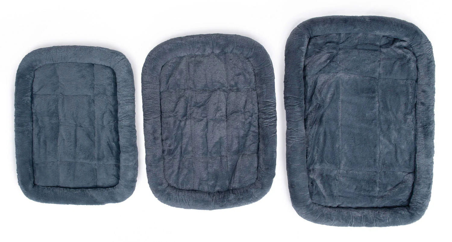 Crate Bed, Gray - Pet's Shop