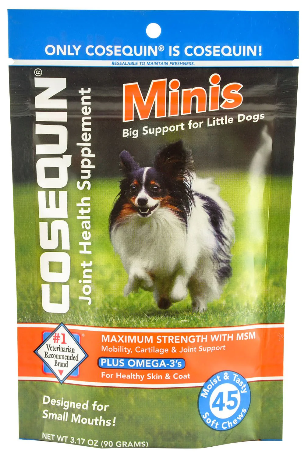 Nutramax Cosequin Minis - Maximum Strength with MSM Plus Omega-3's - Pet's Shop