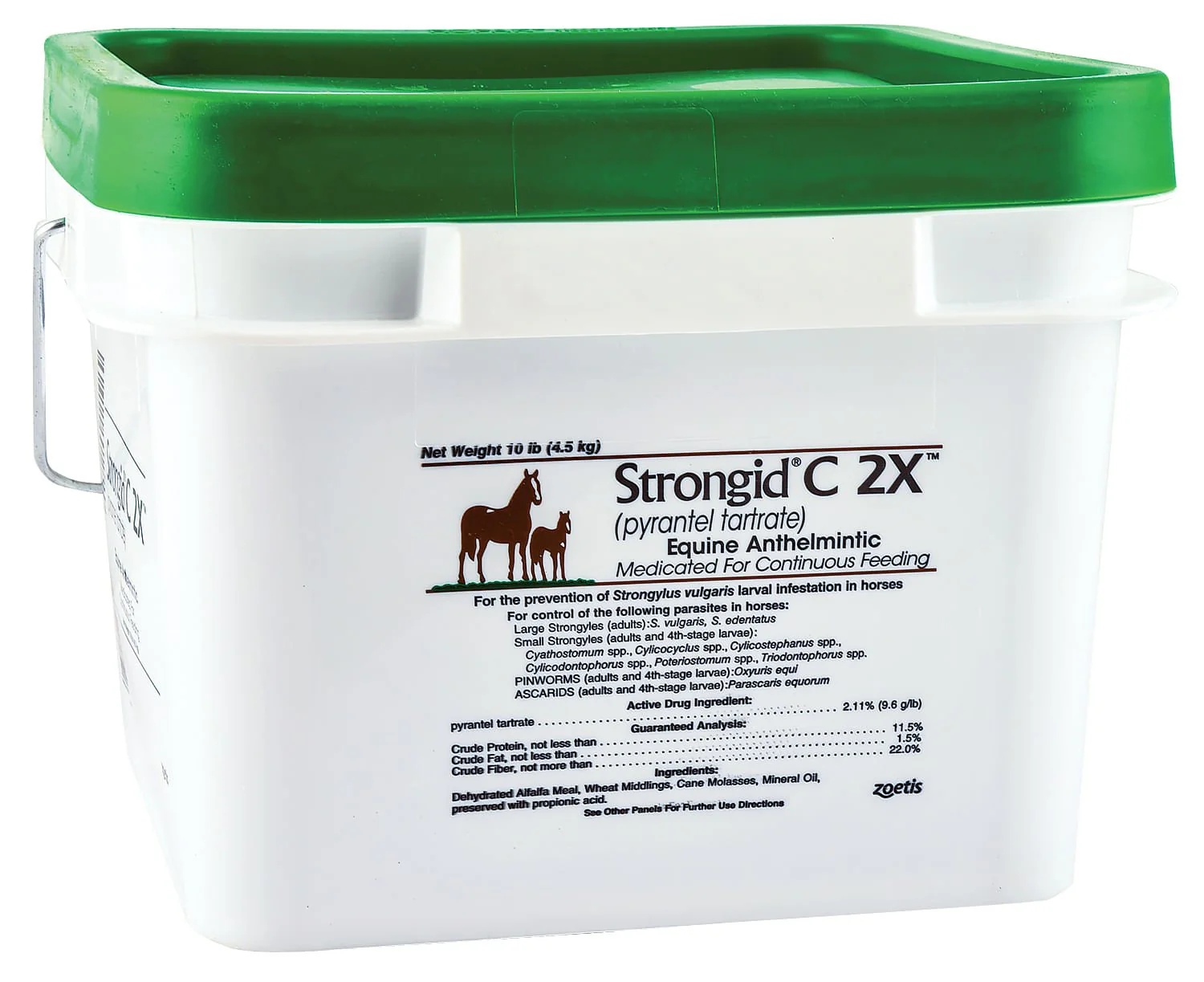 Strongid C 2X  Concentrated Daily Equine Anthelmintic - Pet's Shop