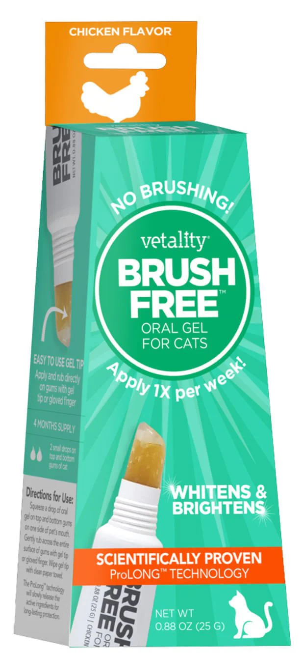 Vetality Brush Free Oral Gel for Cats - Pet's Shop