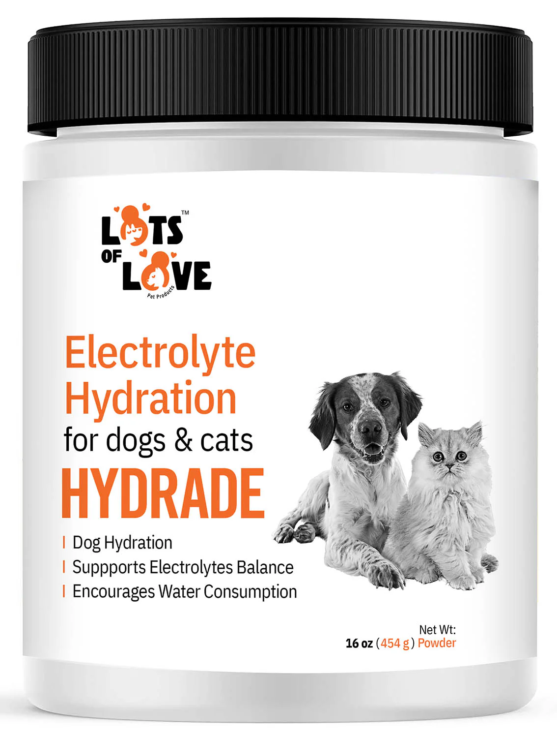 Lots of Love HydrADE Powder, 8 oz - Pet's Shop