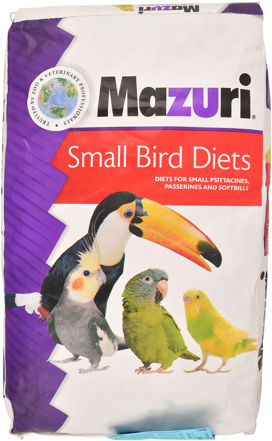 Mazuri Small Bird Breeder Diet, 25 lb - Pet's Shop
