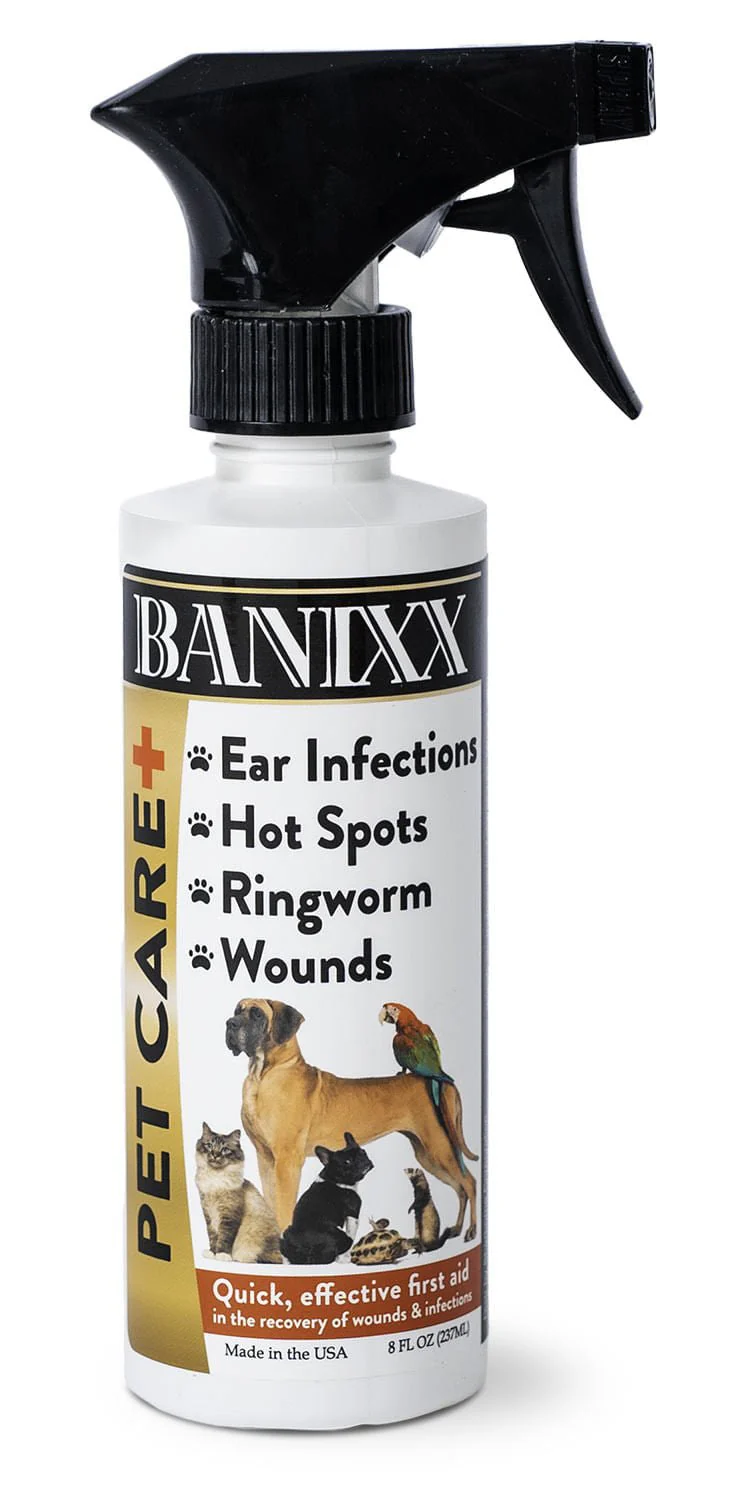Banixx Pet Care First Aid Spray, 8 oz - Pet's Shop
