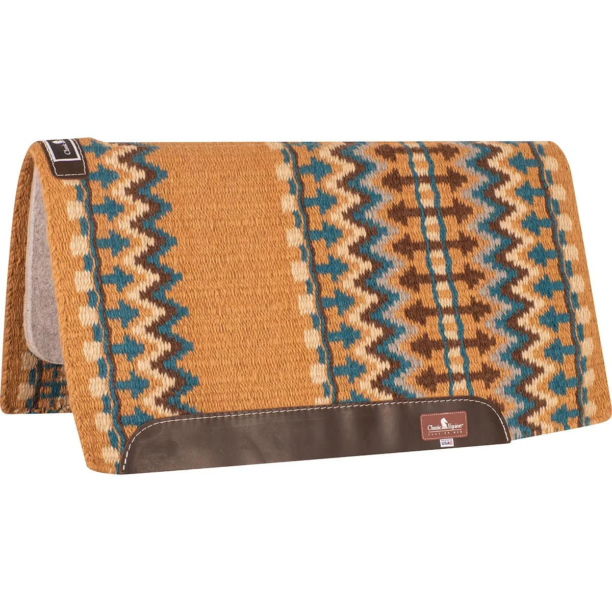 Classic Equine Wool Top Saddle Pad - Pet's Shop