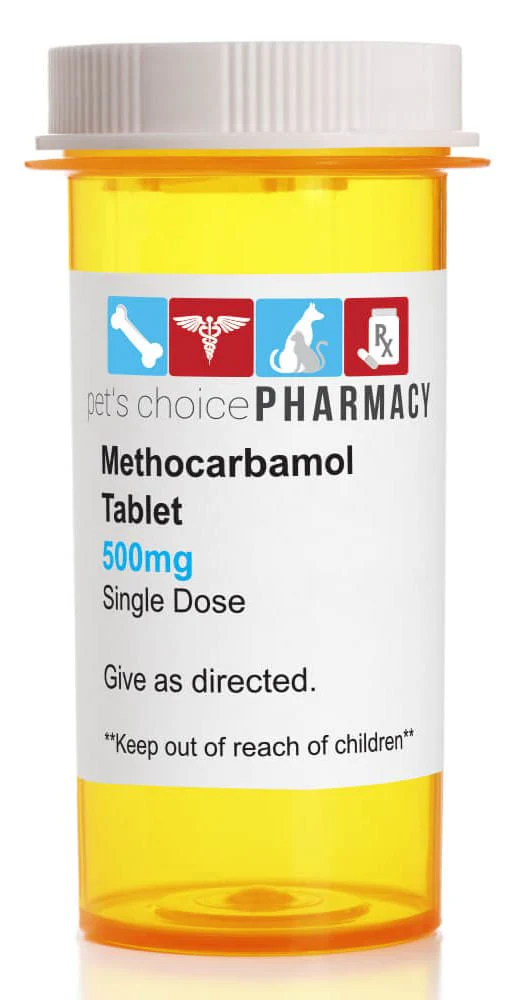 Rx Methocarbamol (Generic) Tablets for Dogs, Cats, & Horses - Pet's Shop