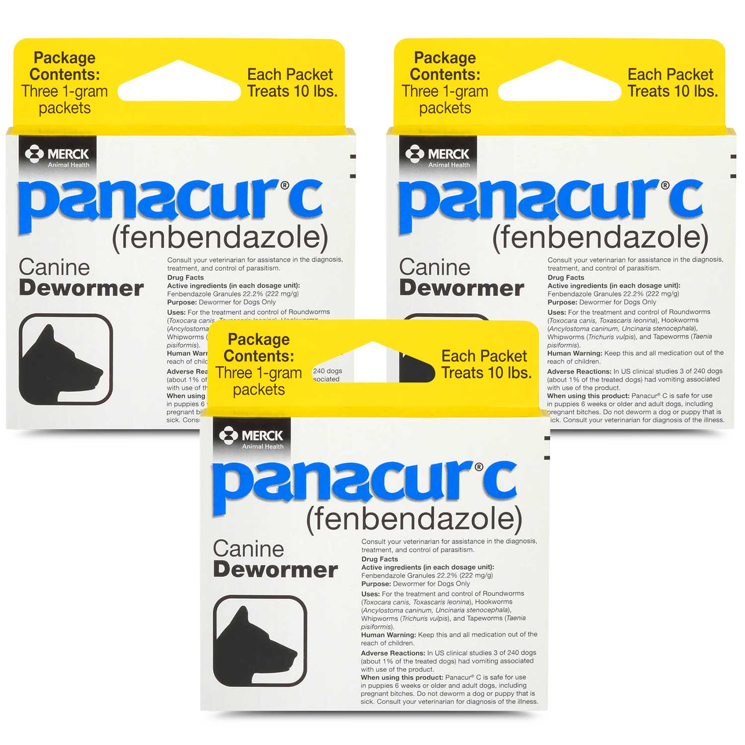 Panacur C Canine Dewormer (Fenbendazole Granules) - Pet's Shop