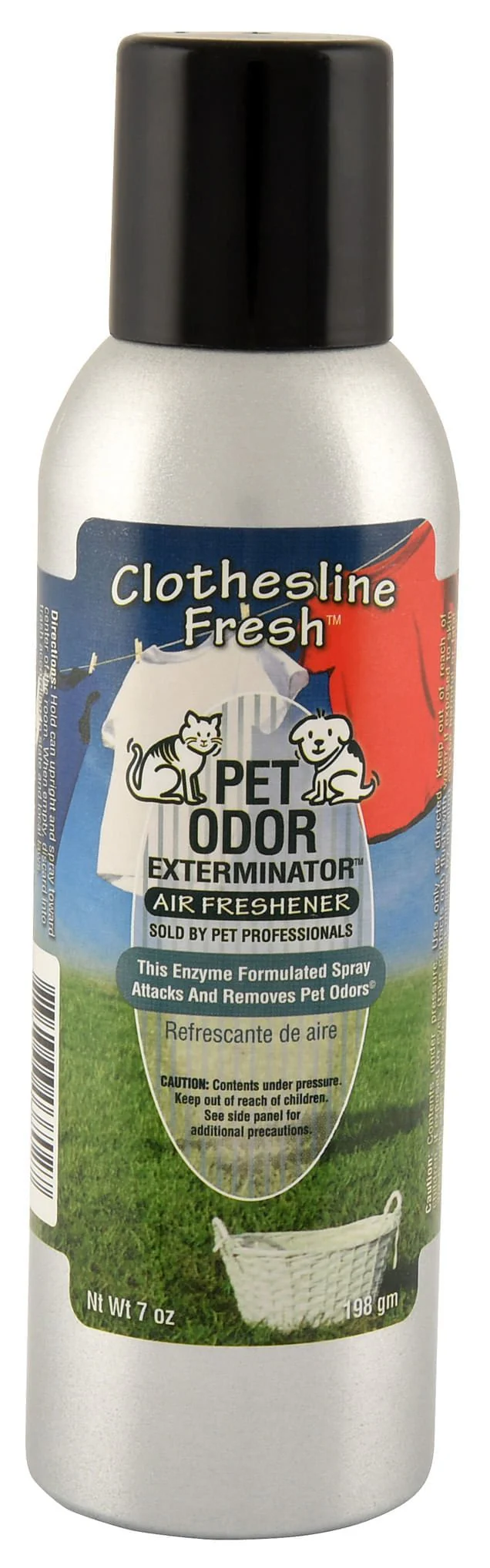 Pet Odor Exterminator Air Freshener, Clothesline Fresh, 7 oz - Pet's Shop
