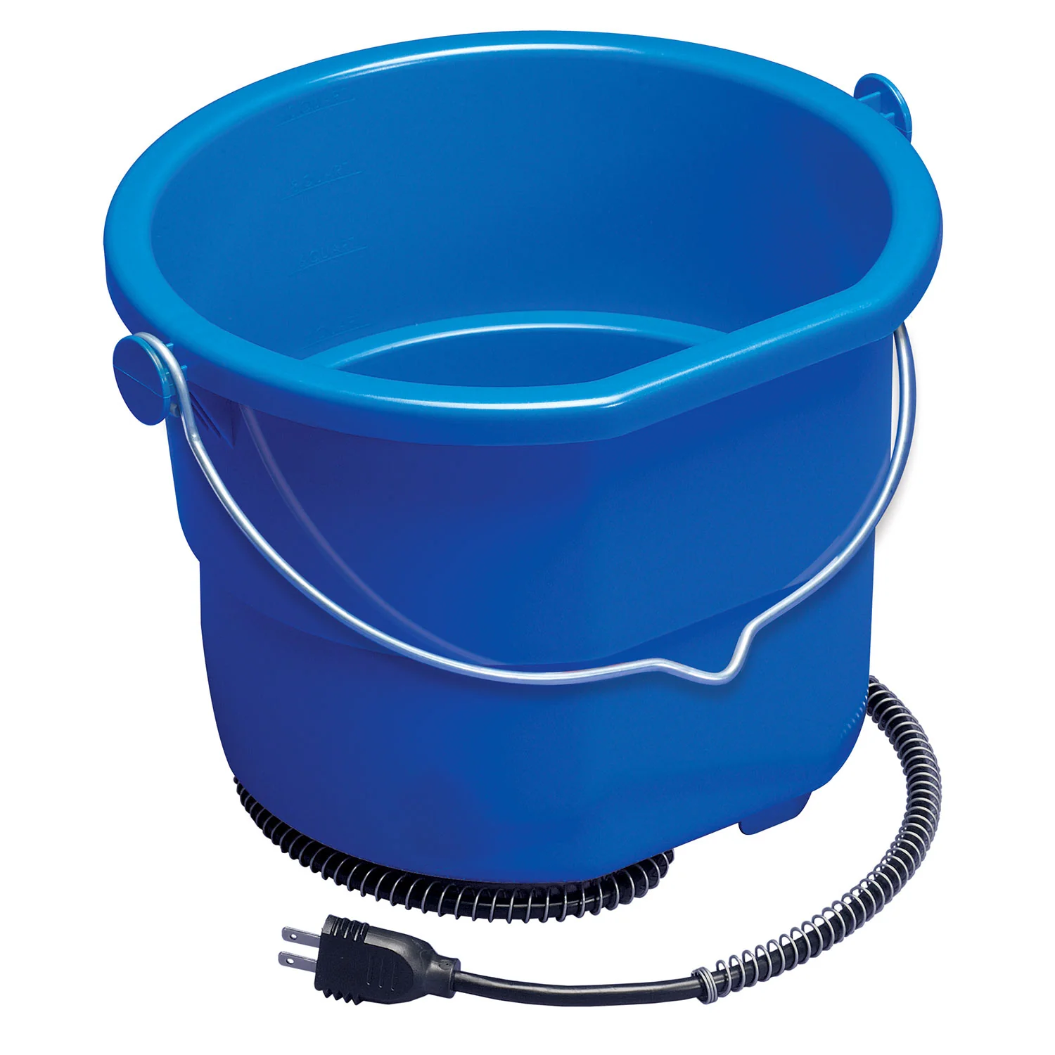 Heated Flat Back Bucket with Built-in Thermostat - Pet's Shop