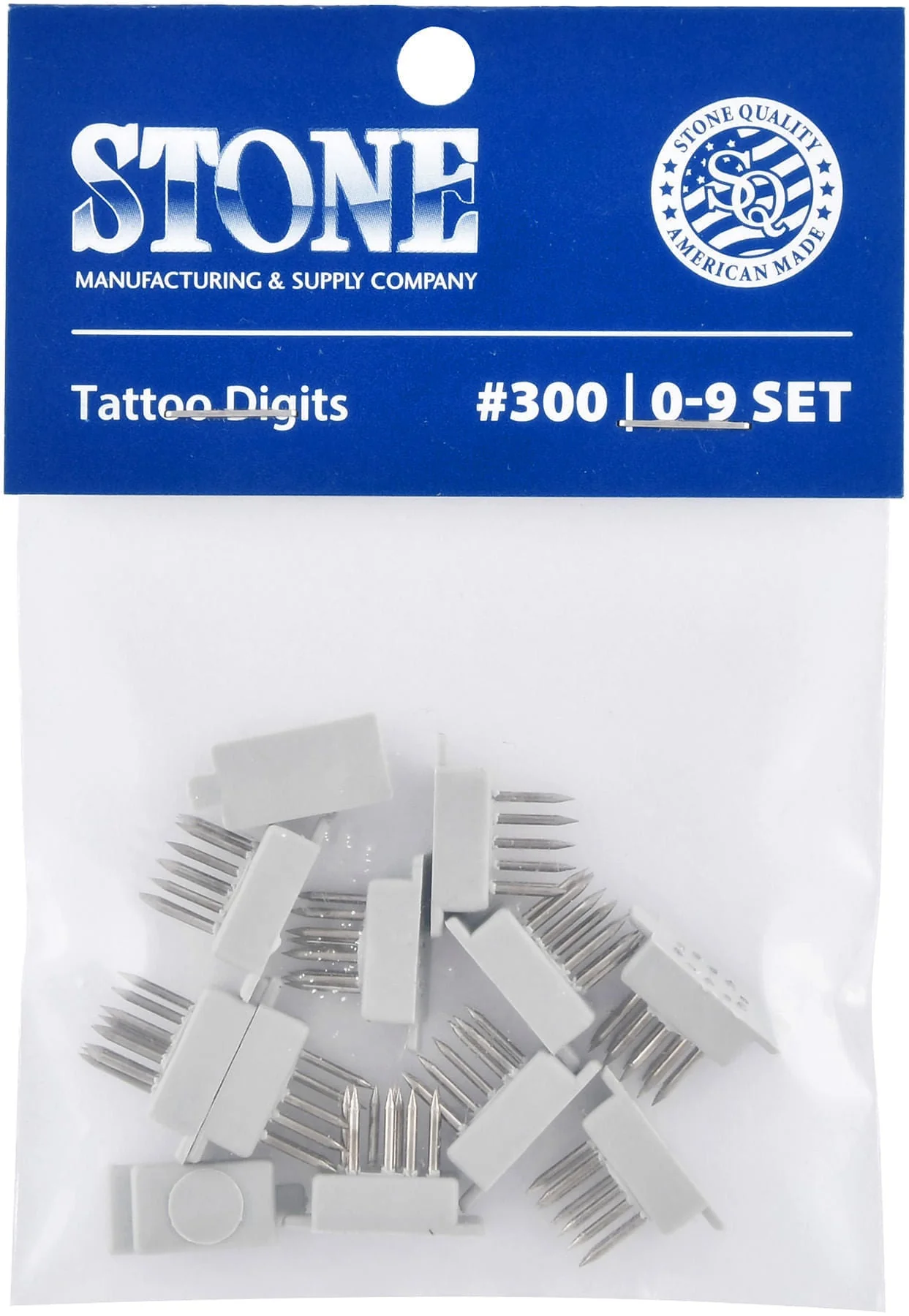 Stone #300 Digit Set 0-9 - Pet's Shop