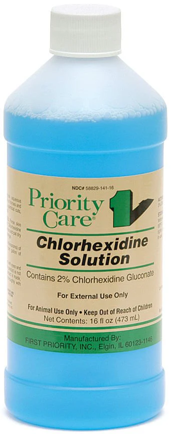 Chlorhexidine Veterinary Disinfectant Solution - Pet's Shop