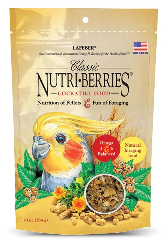 Lafeber Classic Cockatiel Nutri-Berries, 10 oz bag - Pet's Shop