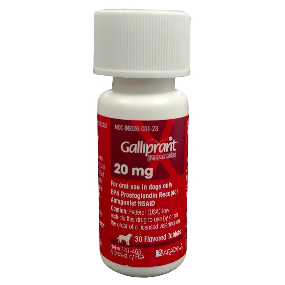 Rx Galliprant (Grapiprant) Tablets for Dogs - Pet's Shop