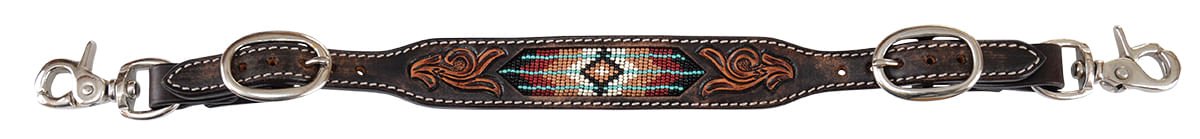 Circle Y Beaded Southwest Wither Strap - Pet's Shop