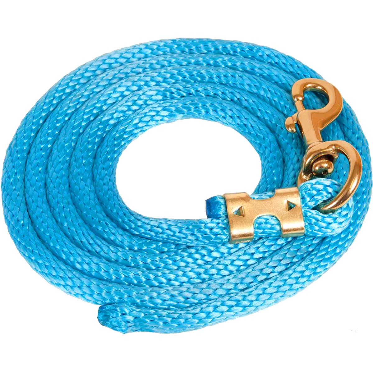 9'L Solid Color Poly Lead Rope (with Bolt Snap) from Mustang Mfg. - Pet's Shop