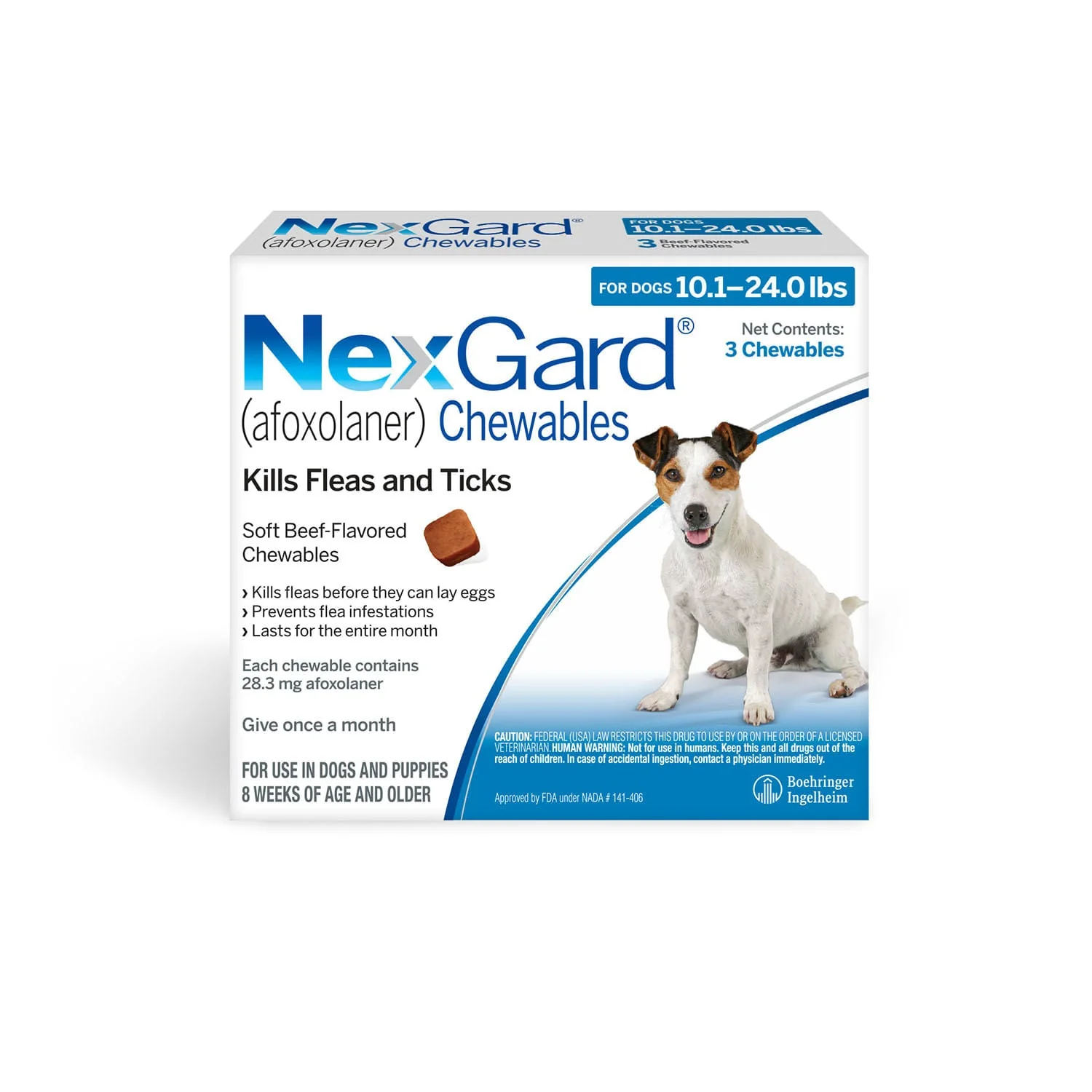 NexGard Flea and Tick Chewables for Dogs - Pet's Shop