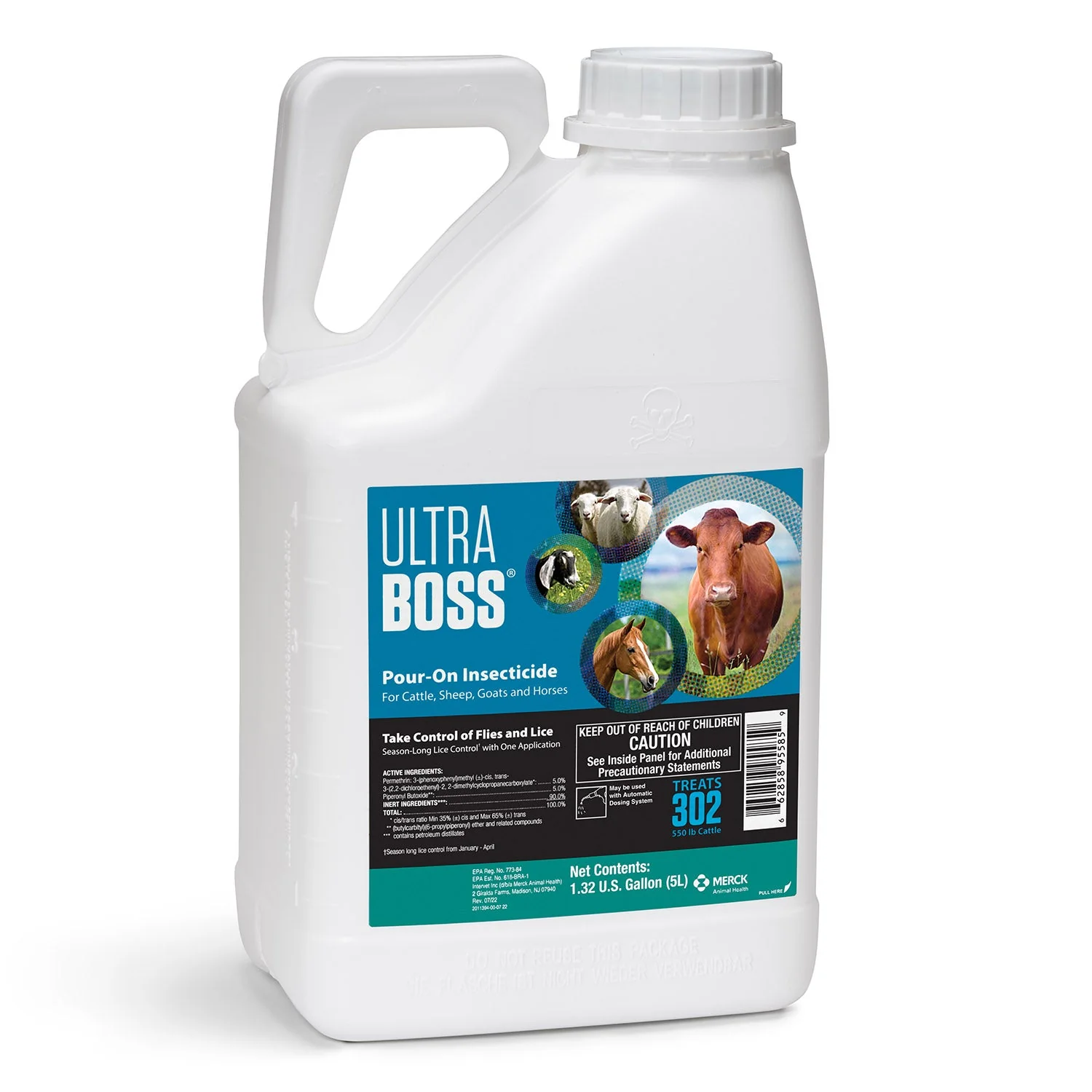 ULTRA Boss Pour-On Insecticide, 5L - Pet's Shop