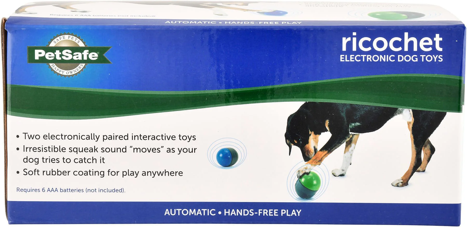 PetSafe Ricochet Electronic Interactive Dog Toy - Pet's Shop