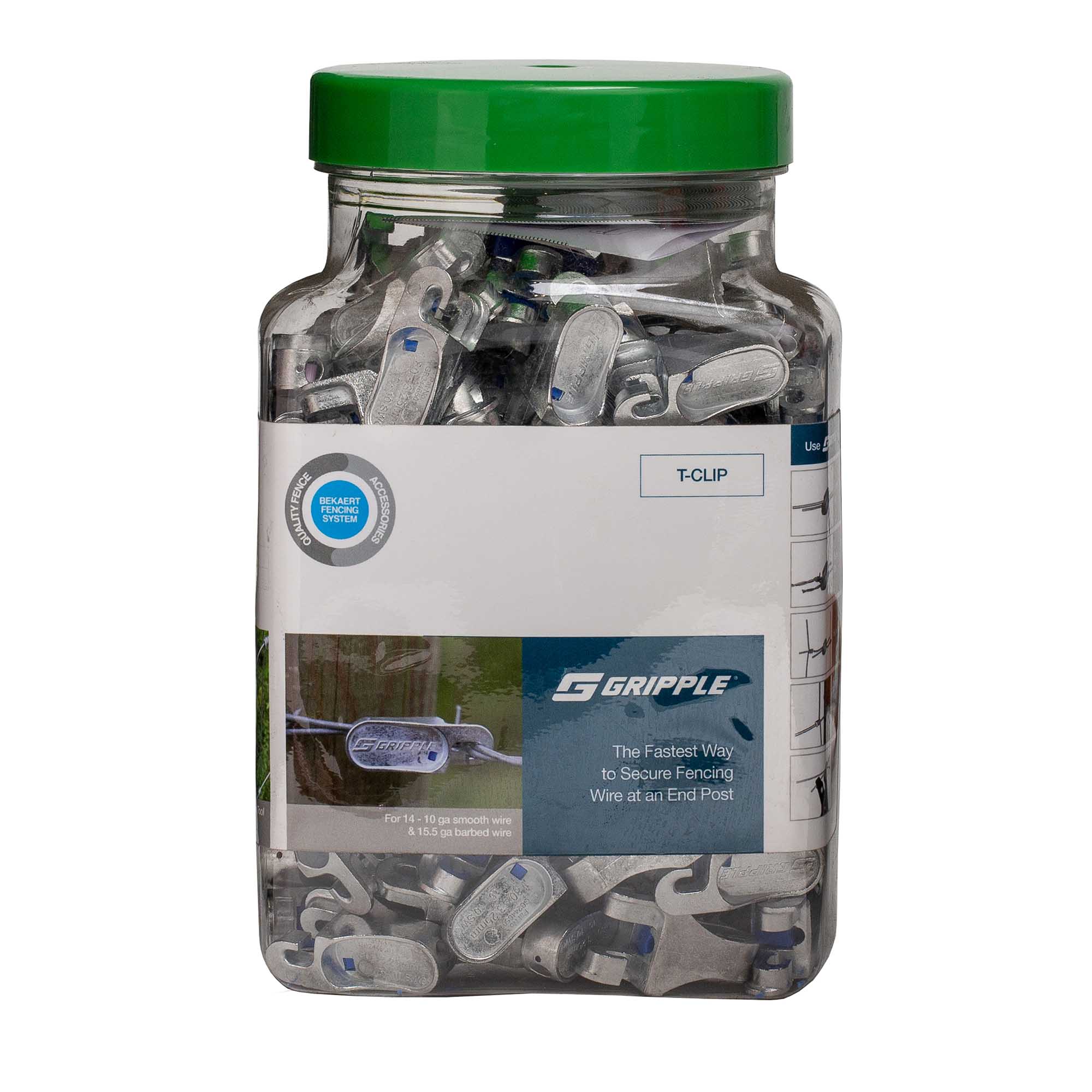 Gripple T-Clip Wire Fencing Fastener, 150ct - Pet's Shop