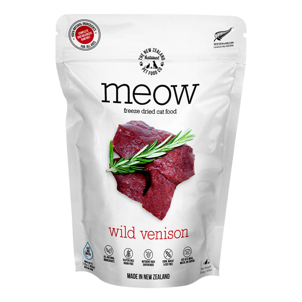 Meow Wild Venison Freeze Dried Food - Pet's Shop