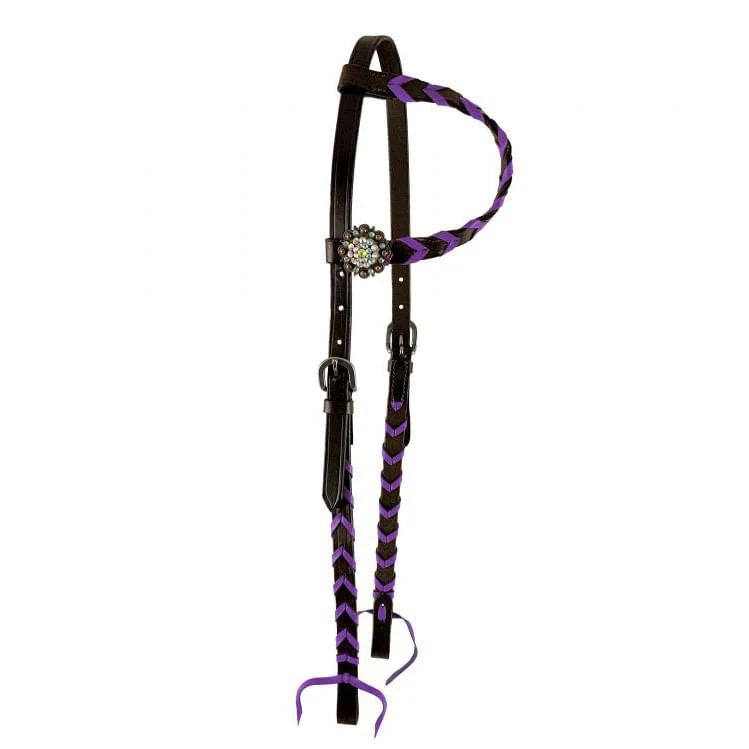 Showman Buckstitch One Ear Headstall - Pet's Shop
