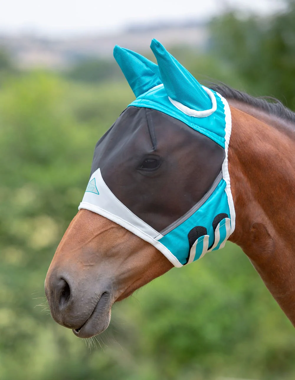 Shires Fine Mesh Horse Fly Mask with Ears - Pet's Shop