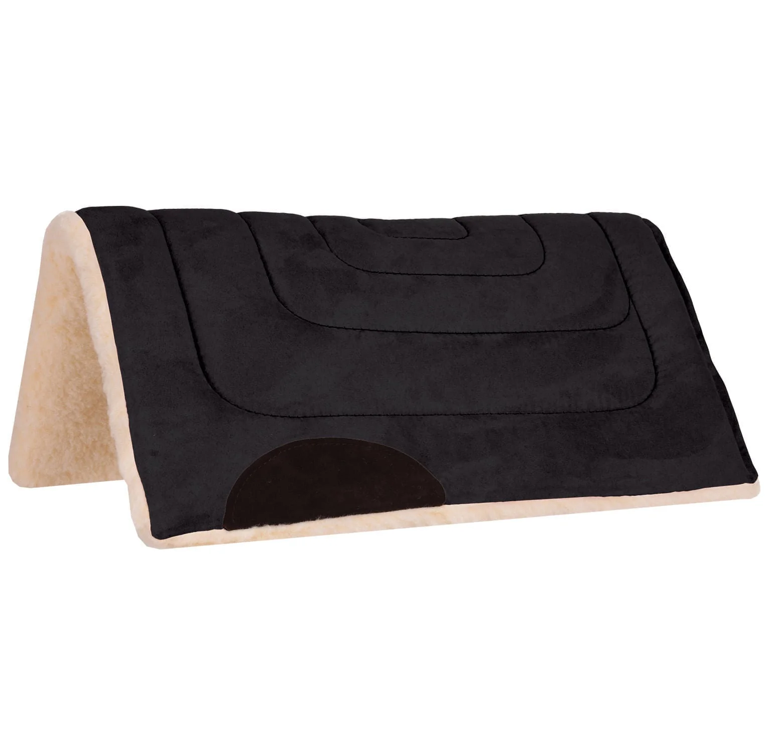 Mustang Faux Suede Pony Saddle Pad , 24