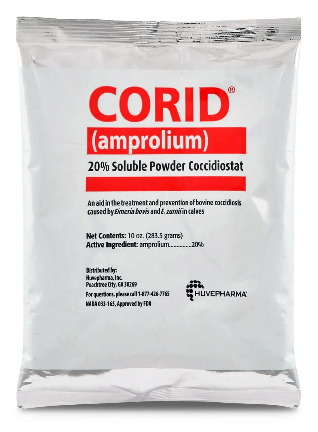 CORID (Amprolium 20%) Soluble Powder, 10 oz - Pet's Shop