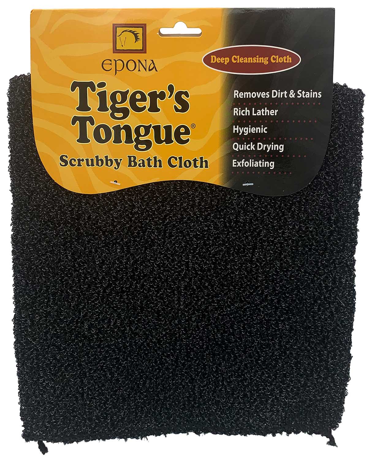 Epona Tigers Tongue Scrubby Bath Cloth for Horse Grooming - Pet's Shop